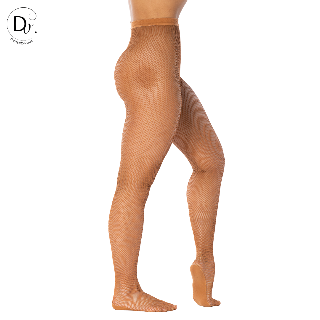 R104 DV Netzstrumpfhose mit verstärkte Sohle