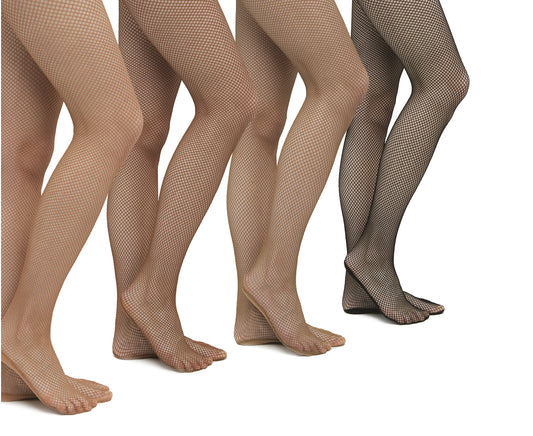 Rumpf Netzstrumpfhose mit verstärkter Sohle