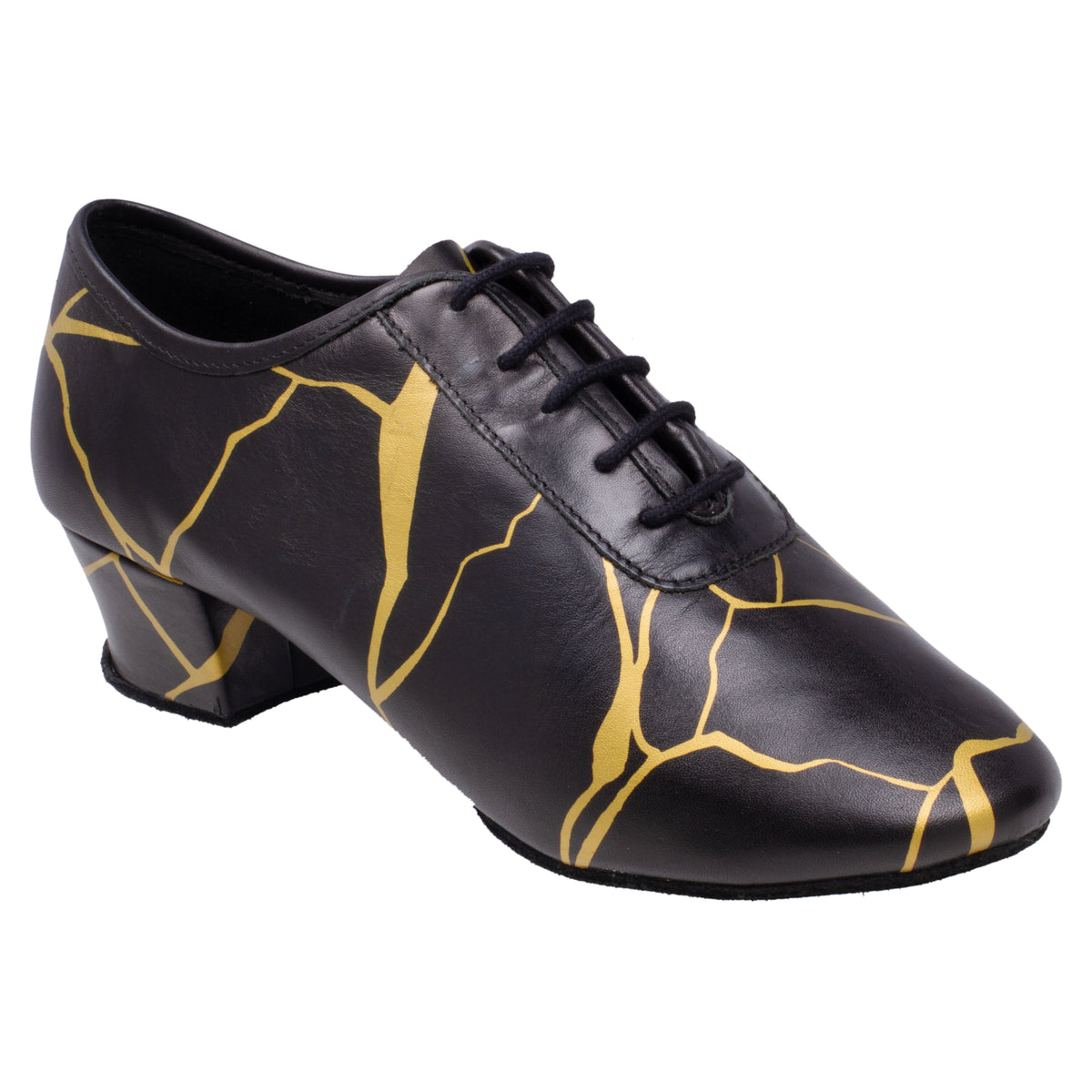 Ray Rose 415 Solstice Leder Gold Kintsugi Print