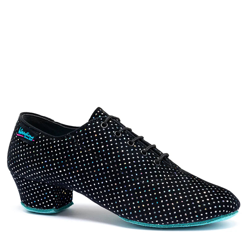 Black Silver Hologram - Heather Split-Sole