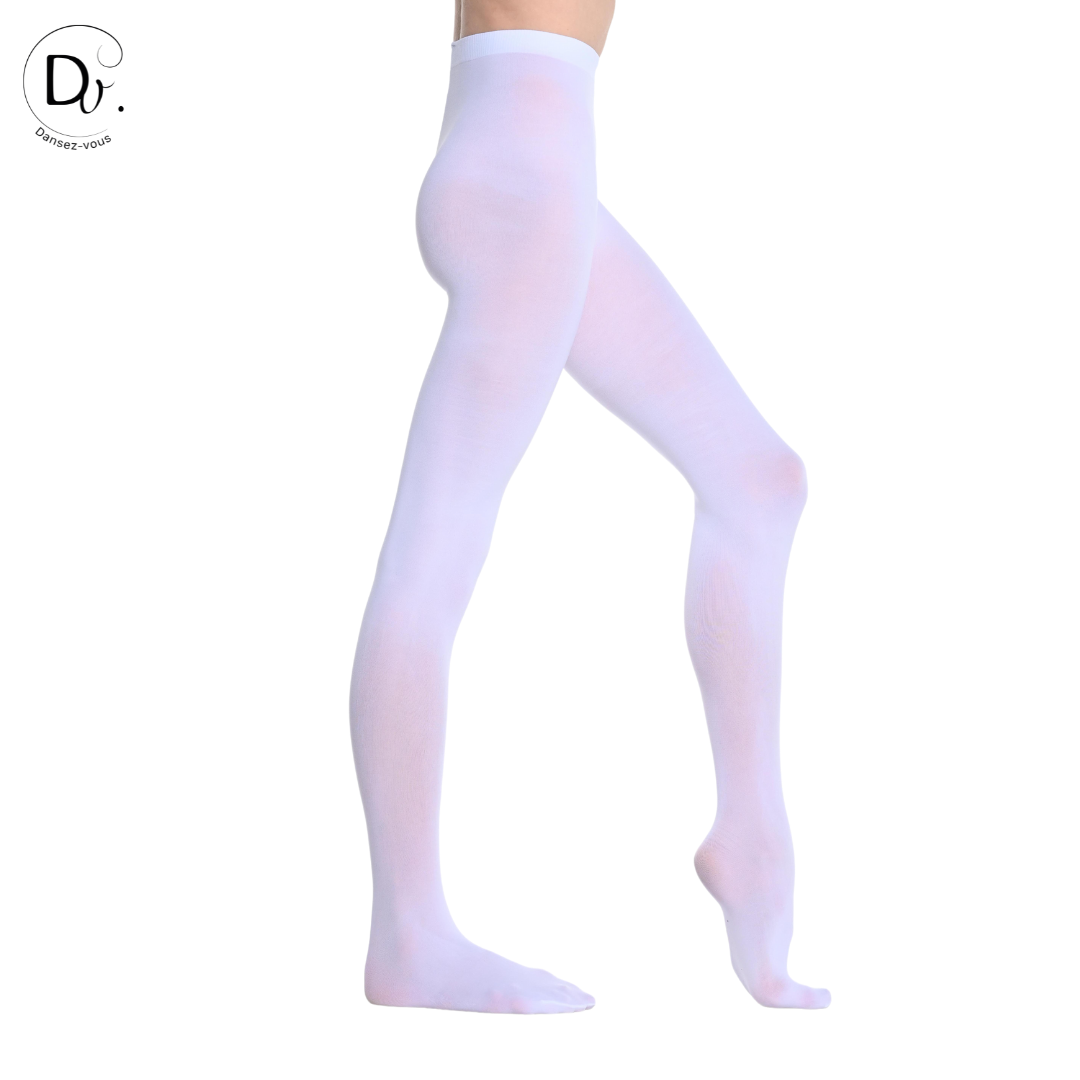 P100 Junior DV Fußstrumpfhose mit flachem Bund 80 Den