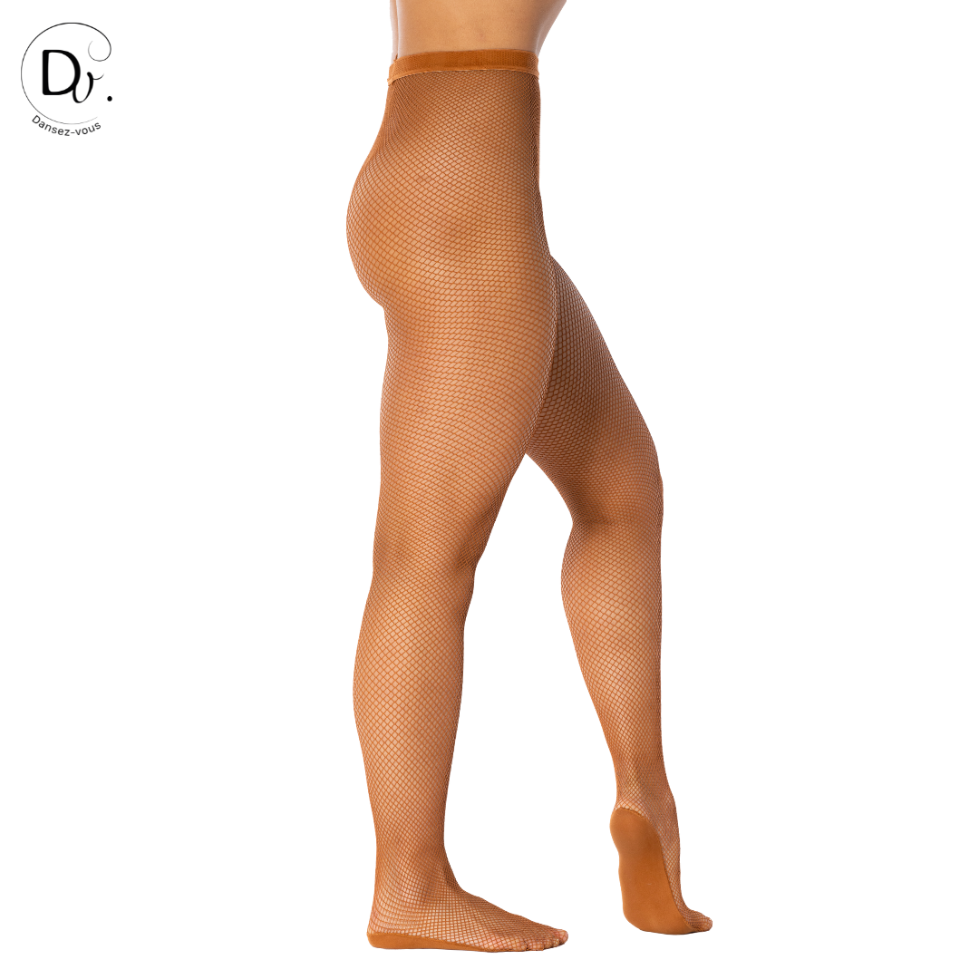 R104 DV Netzstrumpfhose mit verstärkte Sohle