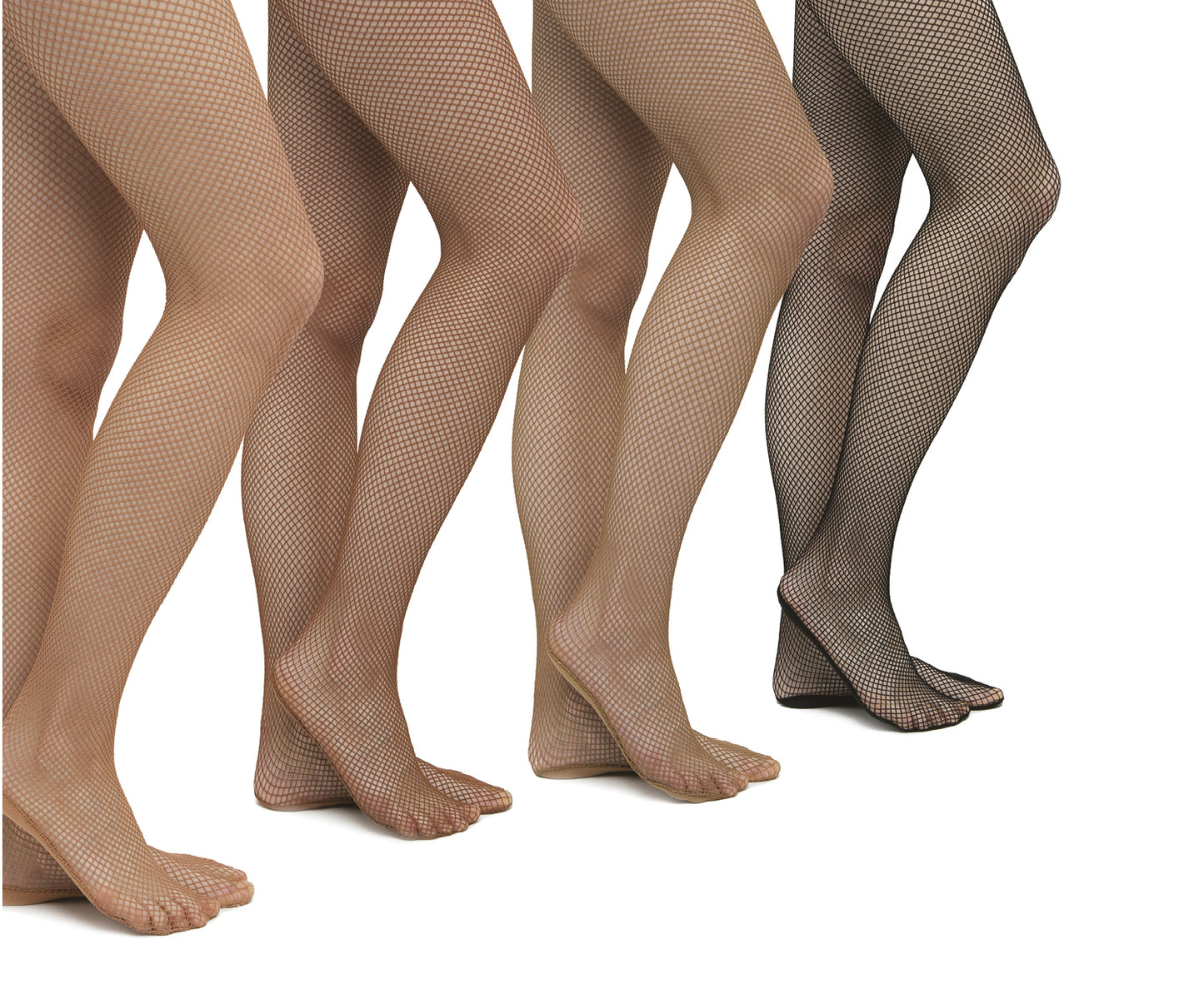 Rumpf Netzstrumpfhose mit verstärkter Sohle
