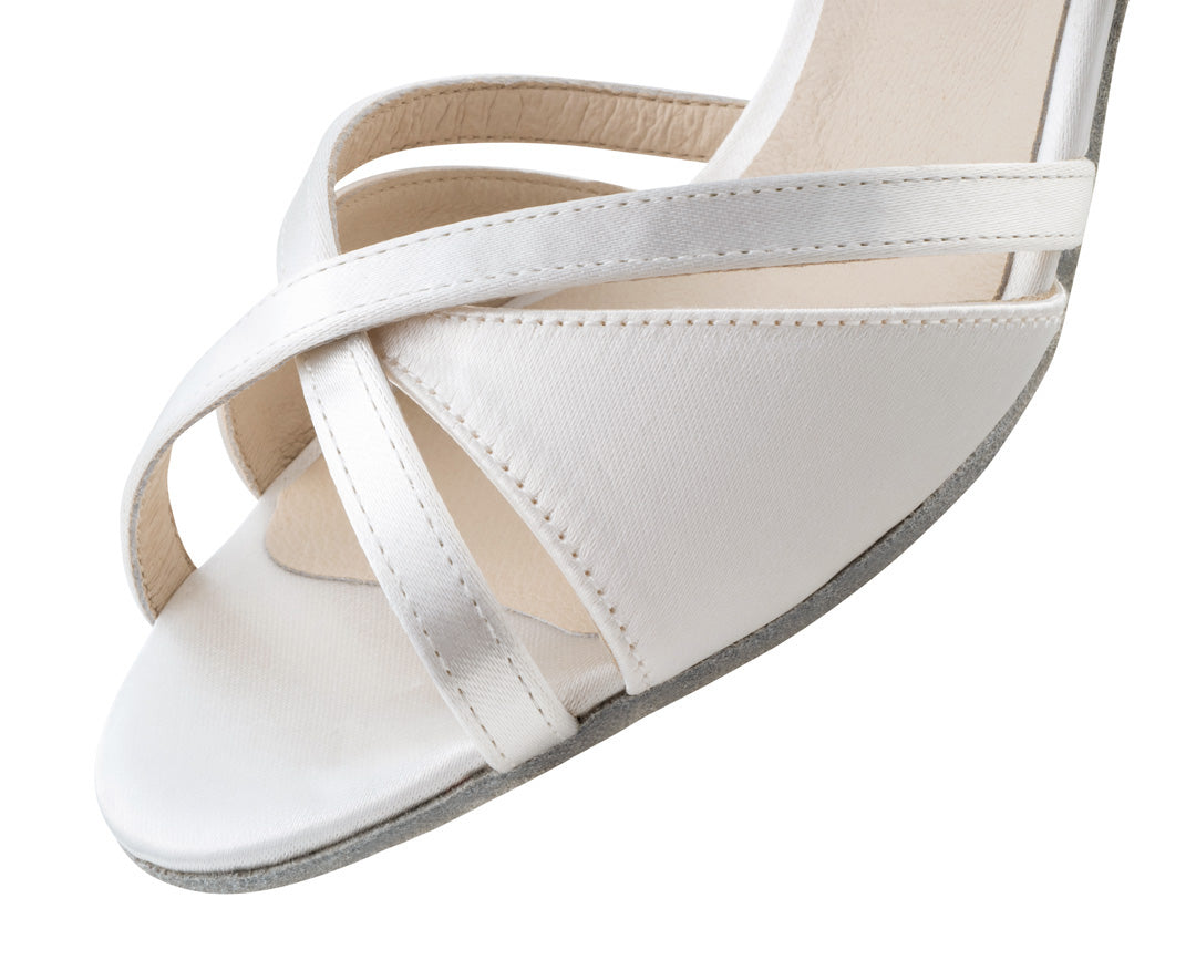 July LS Satin weiß