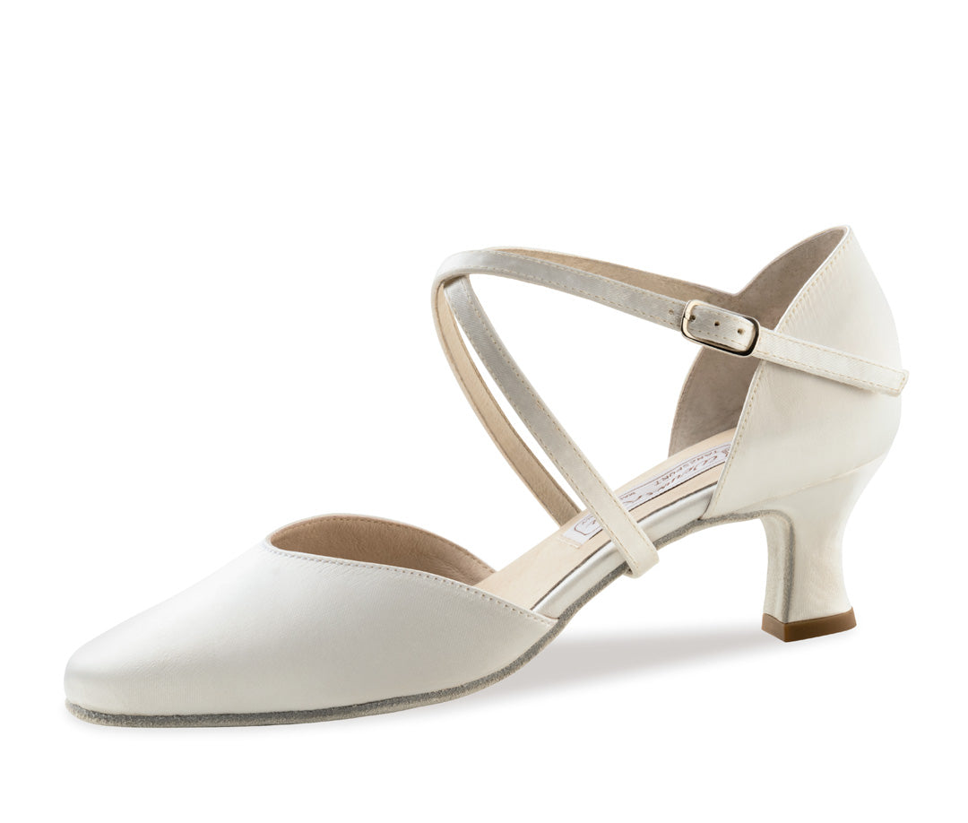 Patty 55  Satin weiß